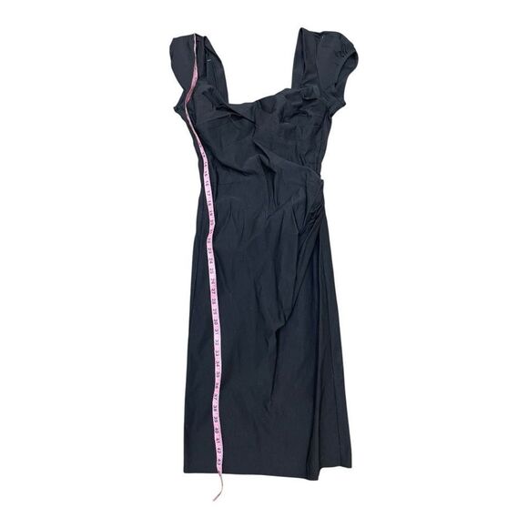 Stop Staring Black 50s Wiggle Dress Size 14 Pinup Retro Classic NWT - Picture 5 of 7